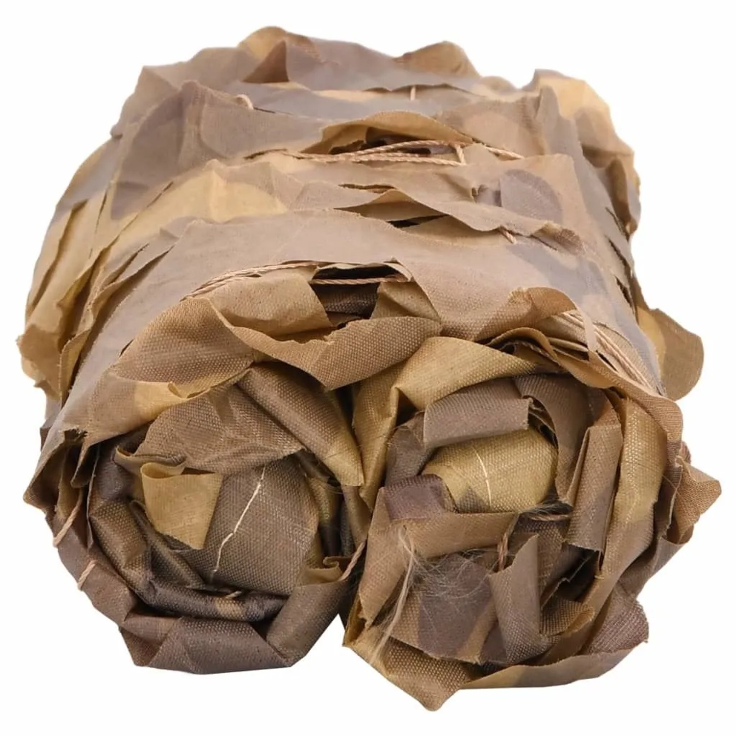 vidaXL Tarnnetz sandfarben, 312x140 cm, aus Oxford-Gewebe, kompakt gerollt. Ideal für Outdoor & Jagd.