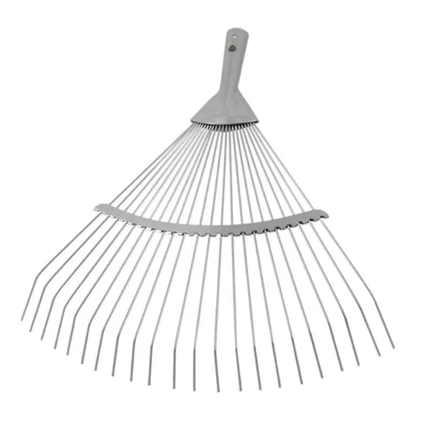 Galaflor Drahtlaubbesen aus Metall 22 Zinken Feststehend 43,5 cm