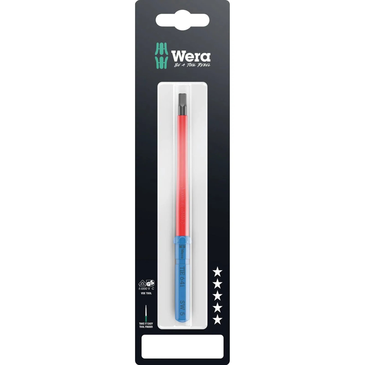 Wera Kraftform Kompakt VDE 64 I Take It Easy SB 05006564001