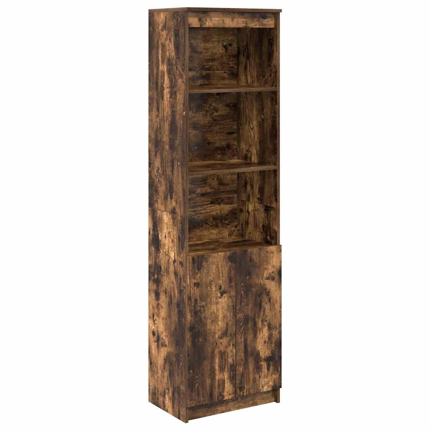 vidaXL Highboard Räuchereiche 50x35x180 cm Holzwerkstoff 3328466 günstig online kaufen