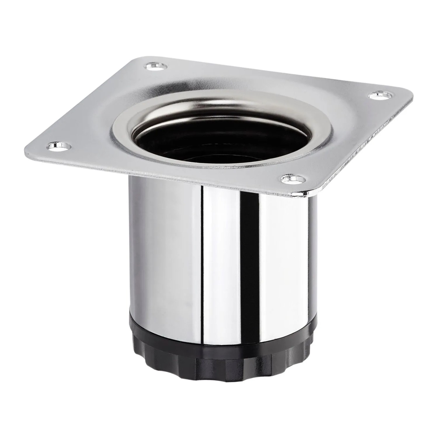 SOTECH Möbelfuß BRAVO Ø40mm Höhe 50 mm Chrom Poliert