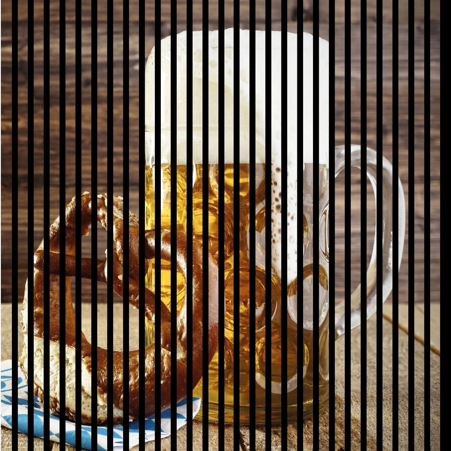 FN Acustico Akustikplatte Bier 1 PET u. MDF Foliert 1.133 x 19 x 1.195 mm