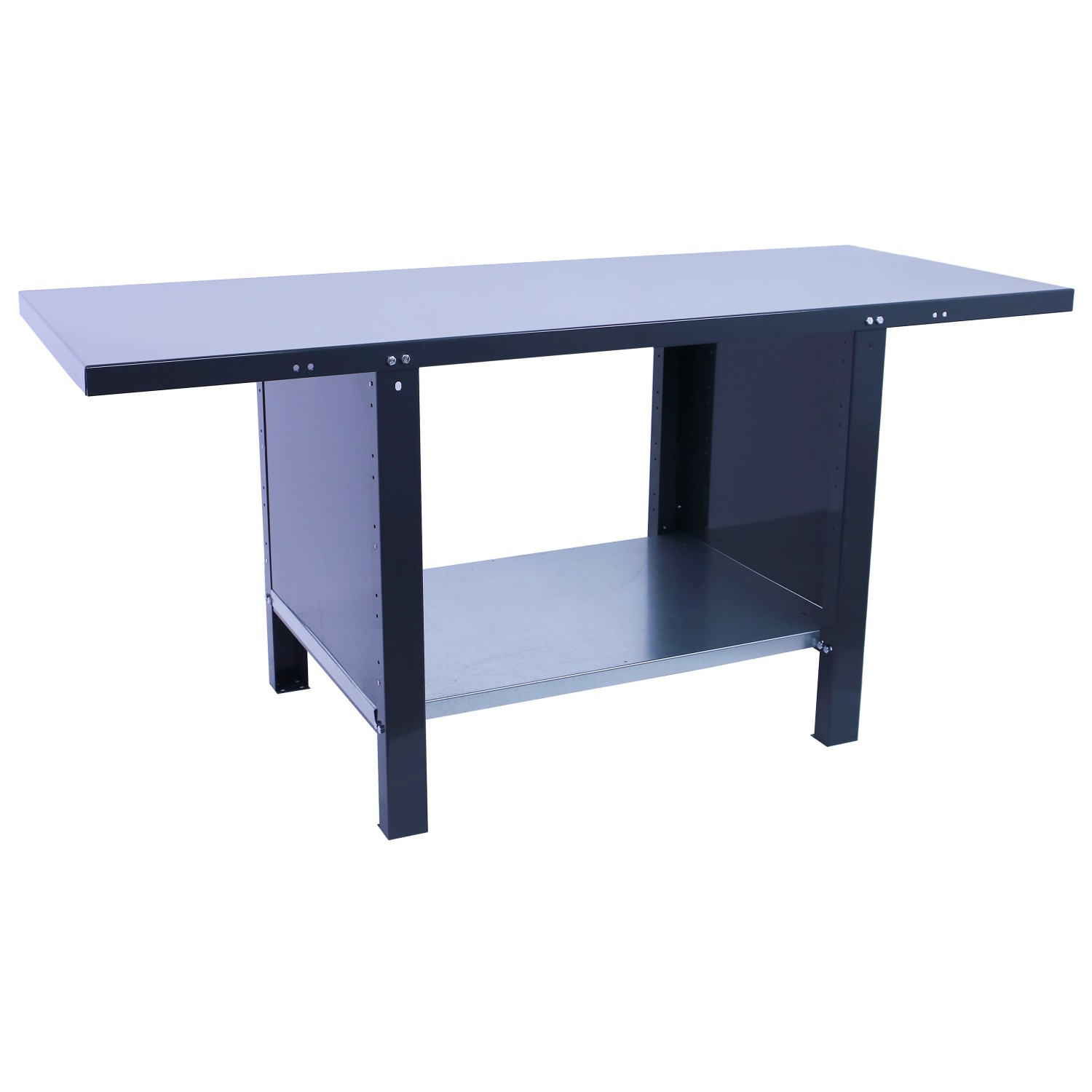 PROREGAL Werkbank BUFFALO METAL HxBxT 83x180x73cm Traglast 700kg Anthrazit günstig online kaufen