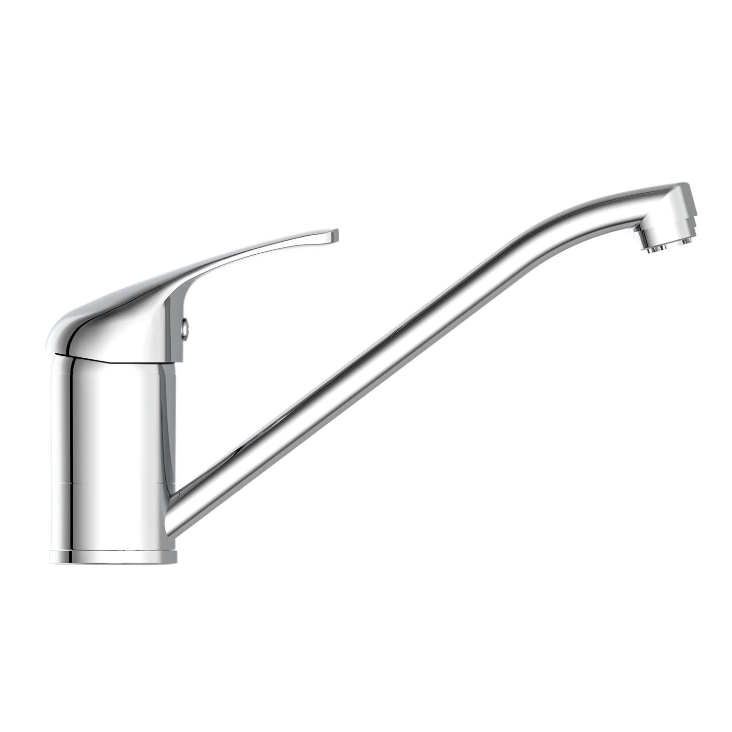 Eisl GRANDE VITA CLASSIC Spültischarmatur Niederdruck, Chrom. Einhebelmischer für drucklose Geräte.