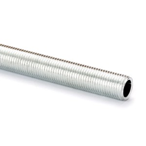 Verzinktes Orion Lightstyle Gewinderohr M10x1, 95 mm, für Lampen und Leuchten.
