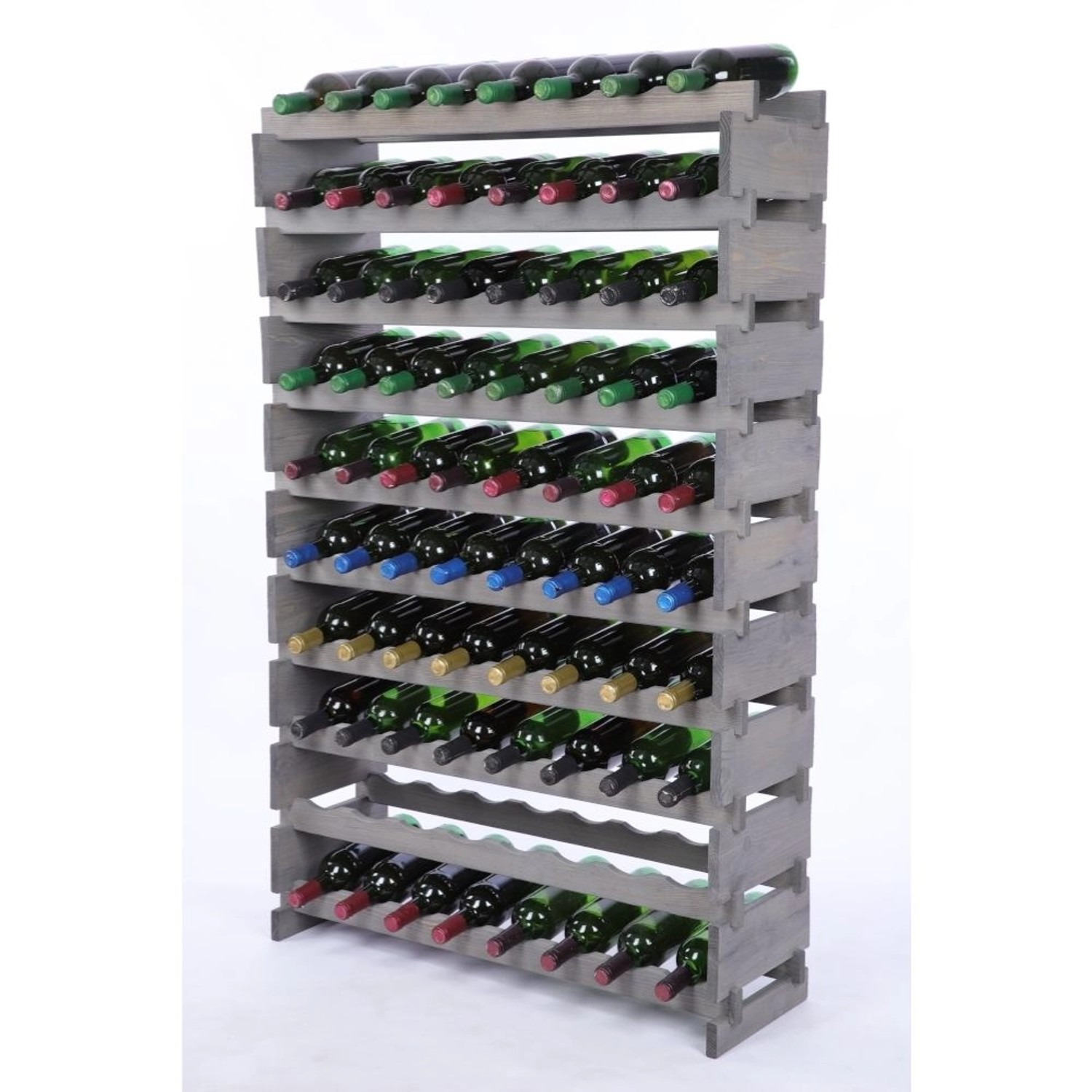 PROREGAL Weinregal VINOTECA FLEX PRO HxBxT 135x84x28cm 80 Flaschen Auf 10 E günstig online kaufen