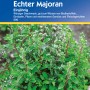 Kiepenkerl Majoran einjährig: Frische Majoranpflanze mit grünen Blättern und kleinen Blüten.