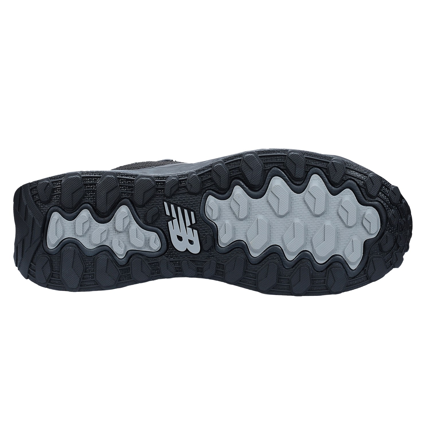 Sohle des New Balance Sicherheitsstiefel Cremorne Mid S3L, schwarz-grau, Gr. 40.