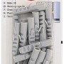 Fischer Spreizdübel S 8 GK, 20 Stück, grau, für Vollbaustoffe.