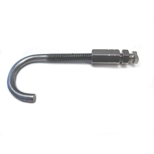 KGT Rohrhaken-Kombination, 5 Stück, aus Edelstahl für Gewächshaus-Zubehör.