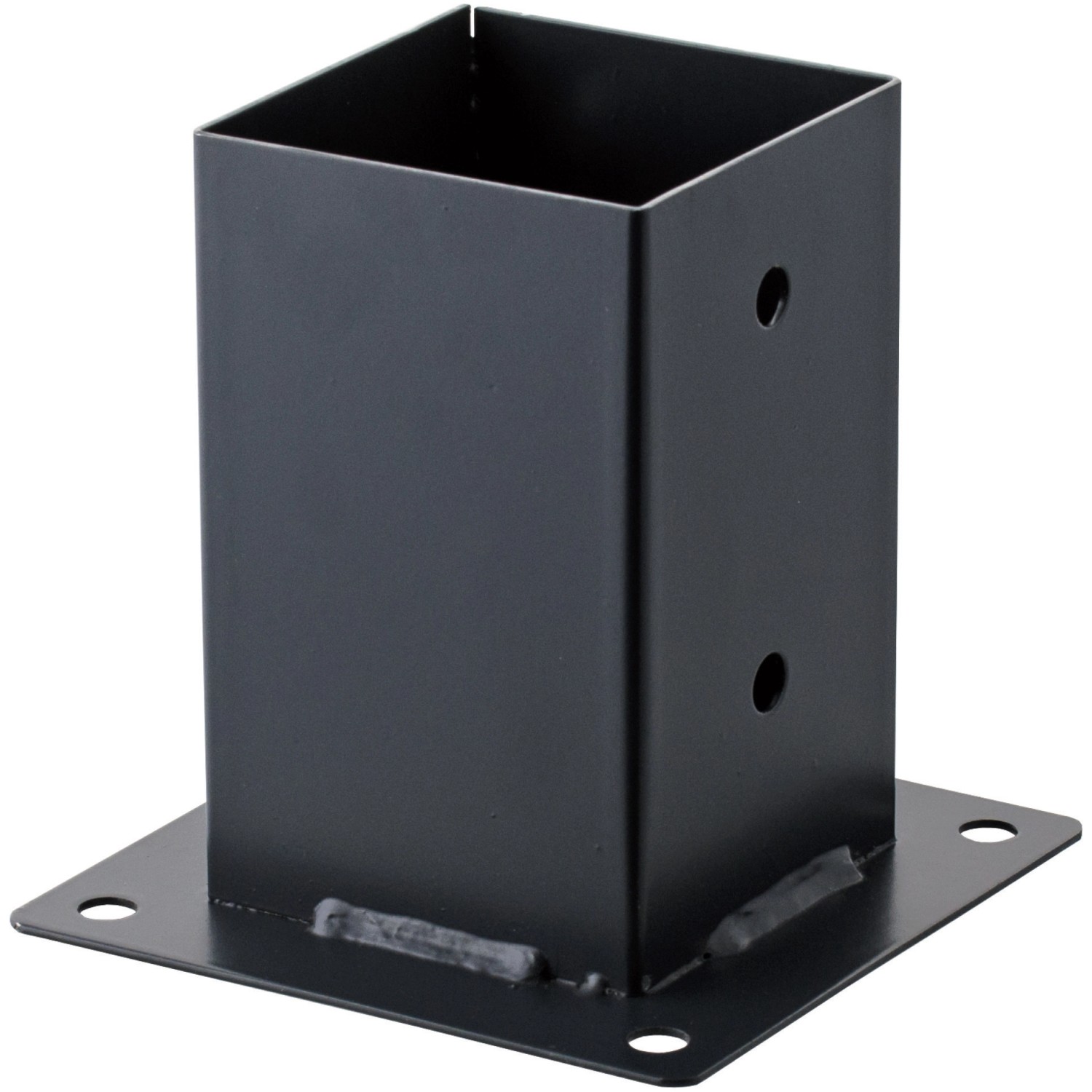 Aufschraubhülse Anthrazit Pulverlackbeschichtet 150x150 mm