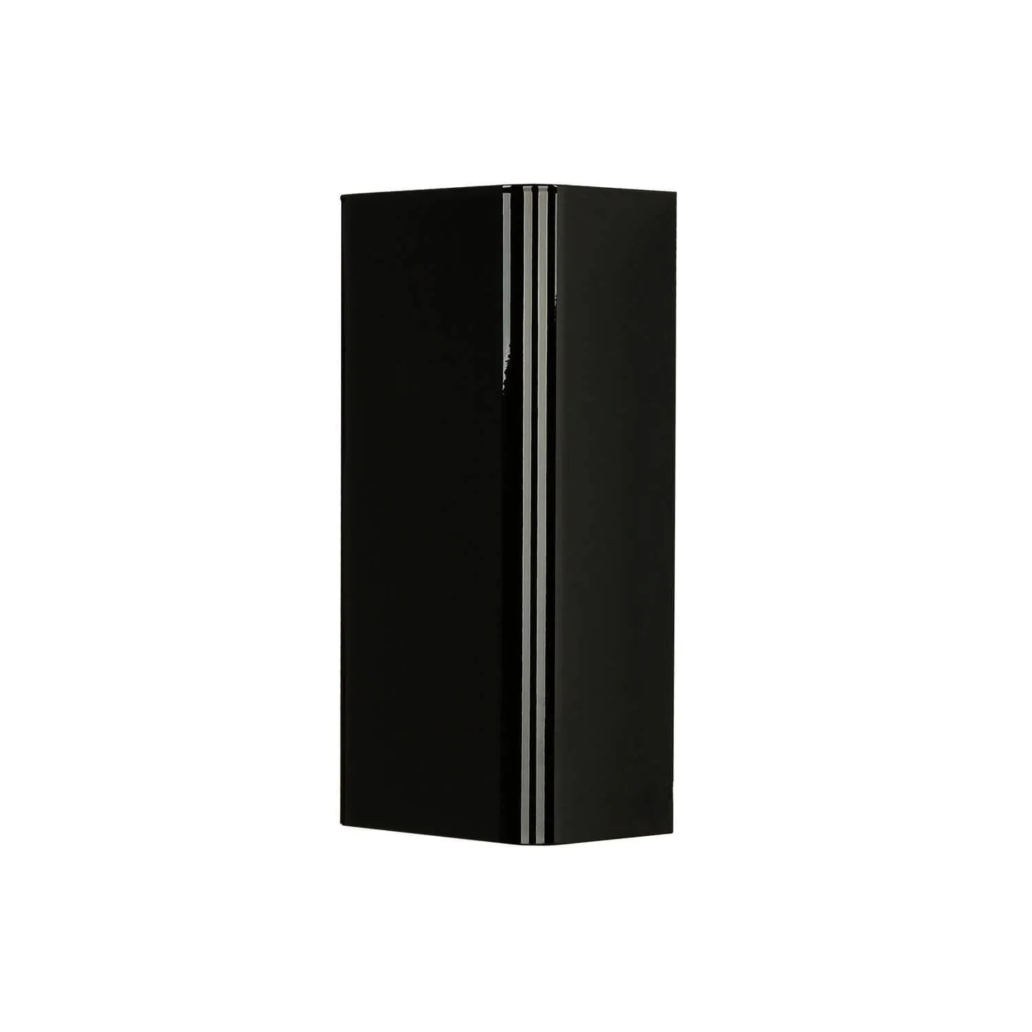 EASYLIGHT Wandlampe Metall GU10 Up Down 23 cm Hoch Schwarz 2-Flammig