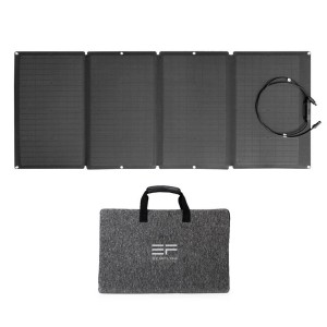 EcoFlow Solarpanel 160W, faltbar mit Tasche. Mobiles Solarmodul für Camping & Outdoor.