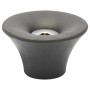 Schwarzer Wagner Bodentürstopper EH5202 aus Gummi mit Schraube. Türstopper für den Boden.