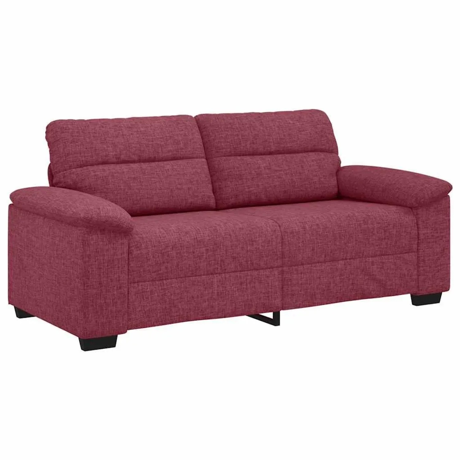 vidaXL 2-Sitzer-Sofa Weinrot 140 cm Stoff 4105310 günstig online kaufen