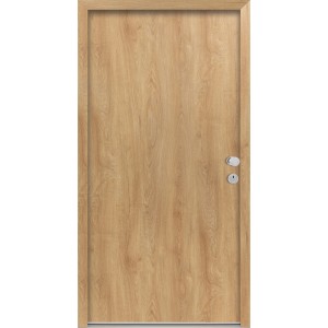 Splendoor Wohnungseingangstür BARI ACOUSTIC Eiche, Schallschutztür RC2
