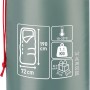 CAMPSITE Schlafsack, 190x72cm, für 10-20°C, verpackt in Tragetasche.