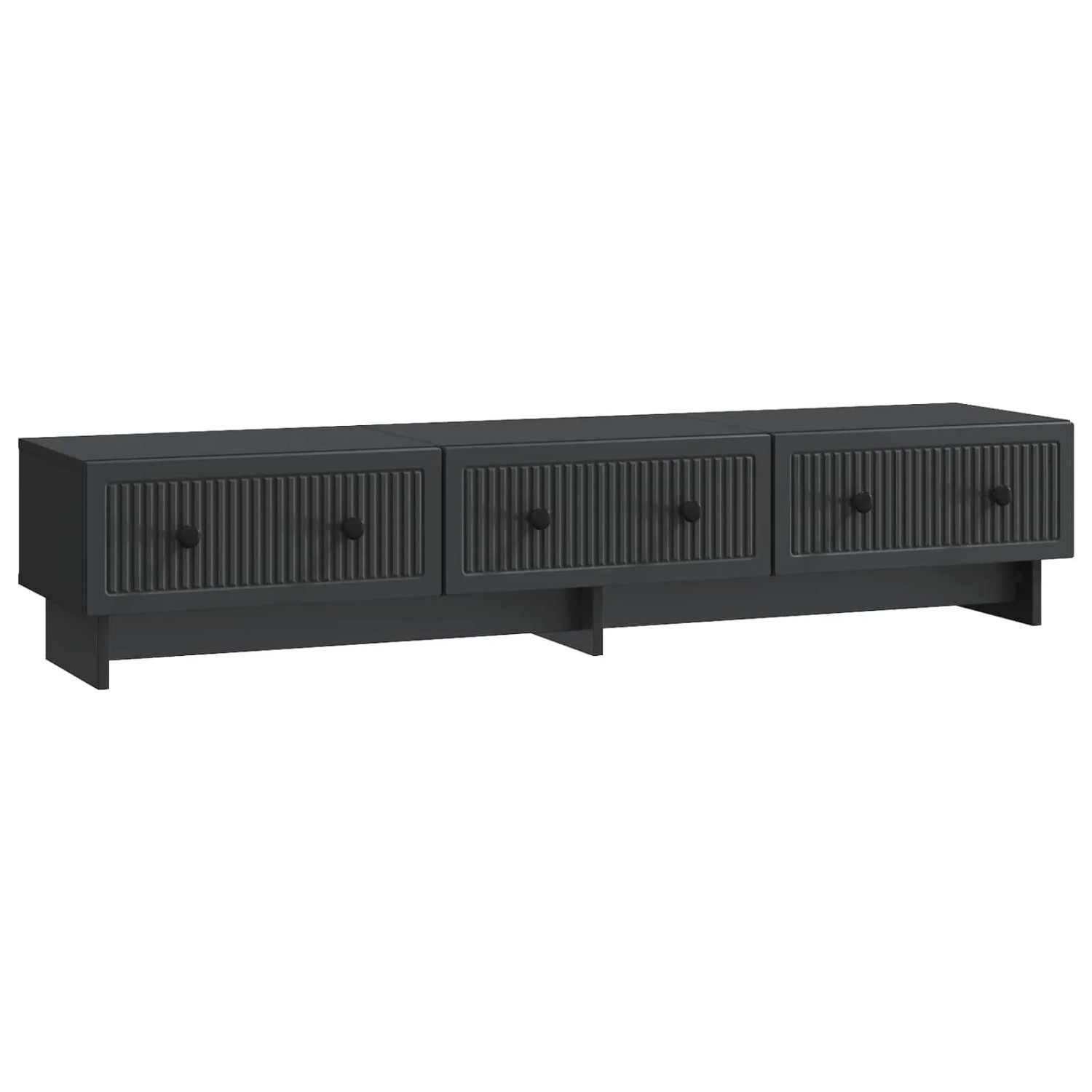 vidaXL TV-Schränk Schwarz 147 x 34,5 x 30 cm Holzwerkstoff 894016