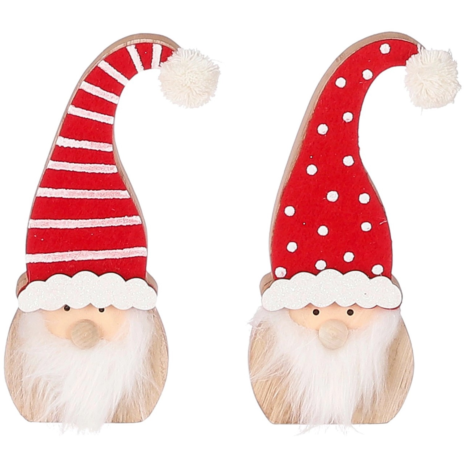 House of Seasons Weihnachtsmann 2-fach Sortiert 8,5 cm x 3 cm x 20 cm günstig online kaufen