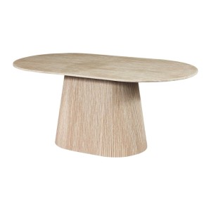 Vente-unique Esstisch Tifuli Beige 200 cm