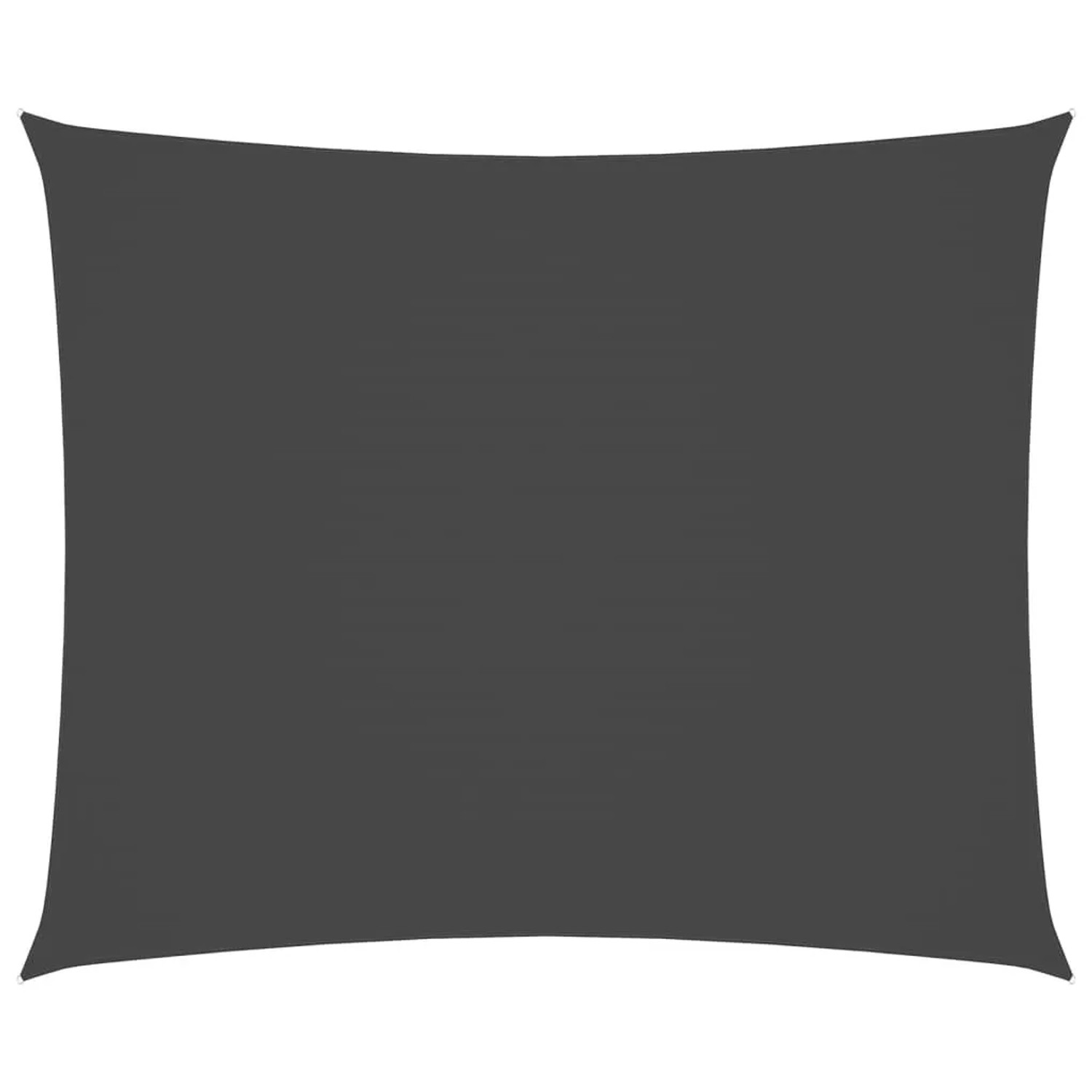 vidaXL Sonnensegel Oxford-Gewebe Rechteckig 6x7 m Anthrazit 135112