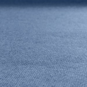 Nahaufnahme des marineblauen Primaflor Rips Malta Teppichbodens.