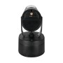 Schwarze Abus WLAN Außenkamera PPIC46520 mit Halterung und Anschlüssen für Überwachung.