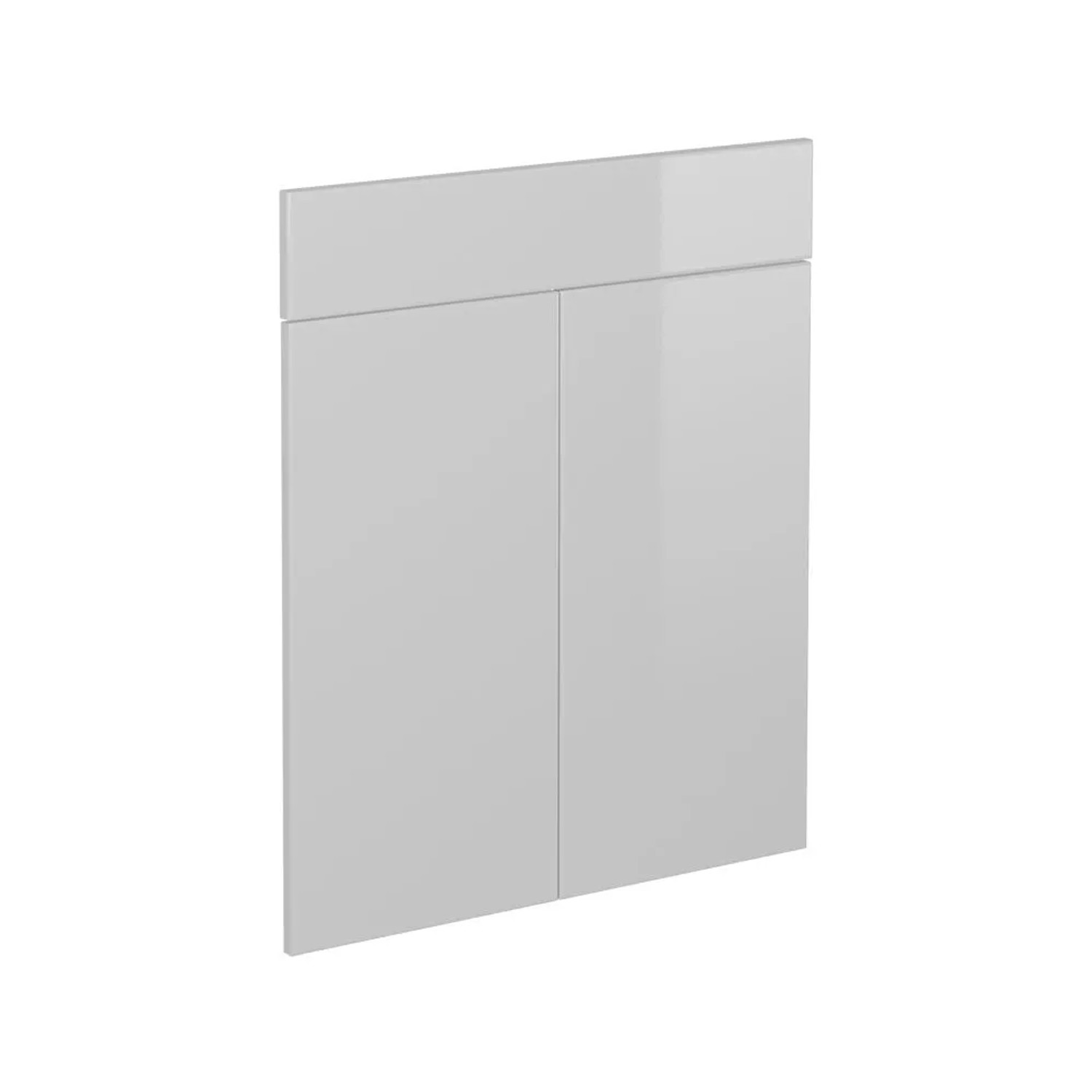 Vicco Küchenfront R-Line Weiß Hochglanz 60 x 71 Möbelfront für den SchuBunterschrank Art Nr 34630