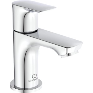 Ideal Standard Connect Air Waschtischarmatur, Chrom, Standventil mit glänzender Oberfläche.