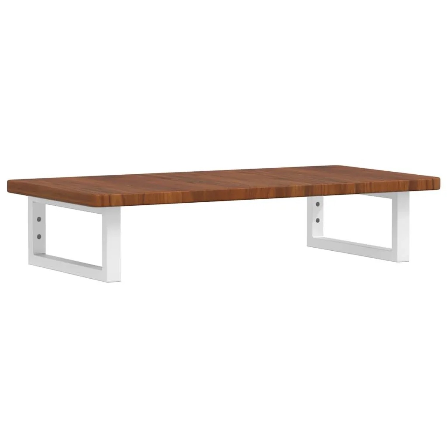 vidaXL Waschtischplatte mit Halterung Stahl und Massivholz Eiche 3302344 günstig online kaufen