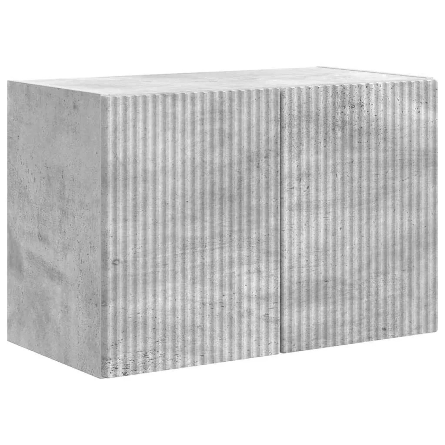 vidaXL TV-Wandschrank Beton Grau 59,5 x 31 x 40 cm Holzwerkstoff 892335