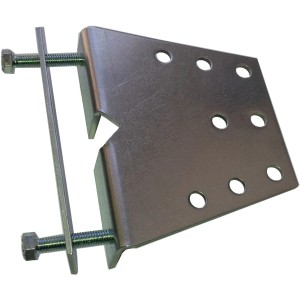 Pyramis Stabilisierungsplatte aus Edelstahl für schwere Armaturen, Zubehör zur Montage.