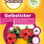 Packung Solabiol Gelbsticker, 10 Stück zur biologischen Schädlingsbekämpfung an Zierpflanzen.