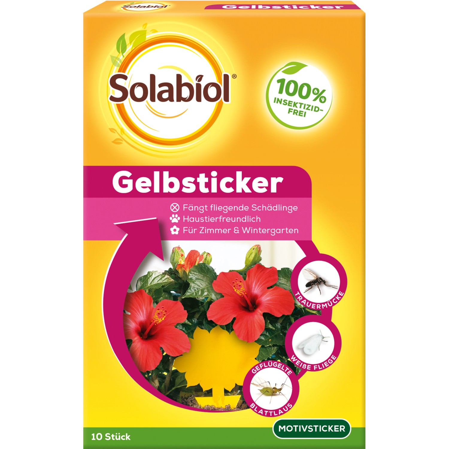 Solabiol Gelbsticker 10 Stück