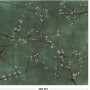 Art for the Home Fototapete Chinesische Blüten auf grünem Grund, 280x300cm.