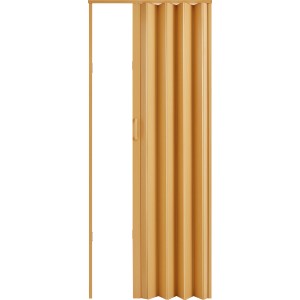 Buche Falttür, 82x203 cm, platzsparend für Innentüren.