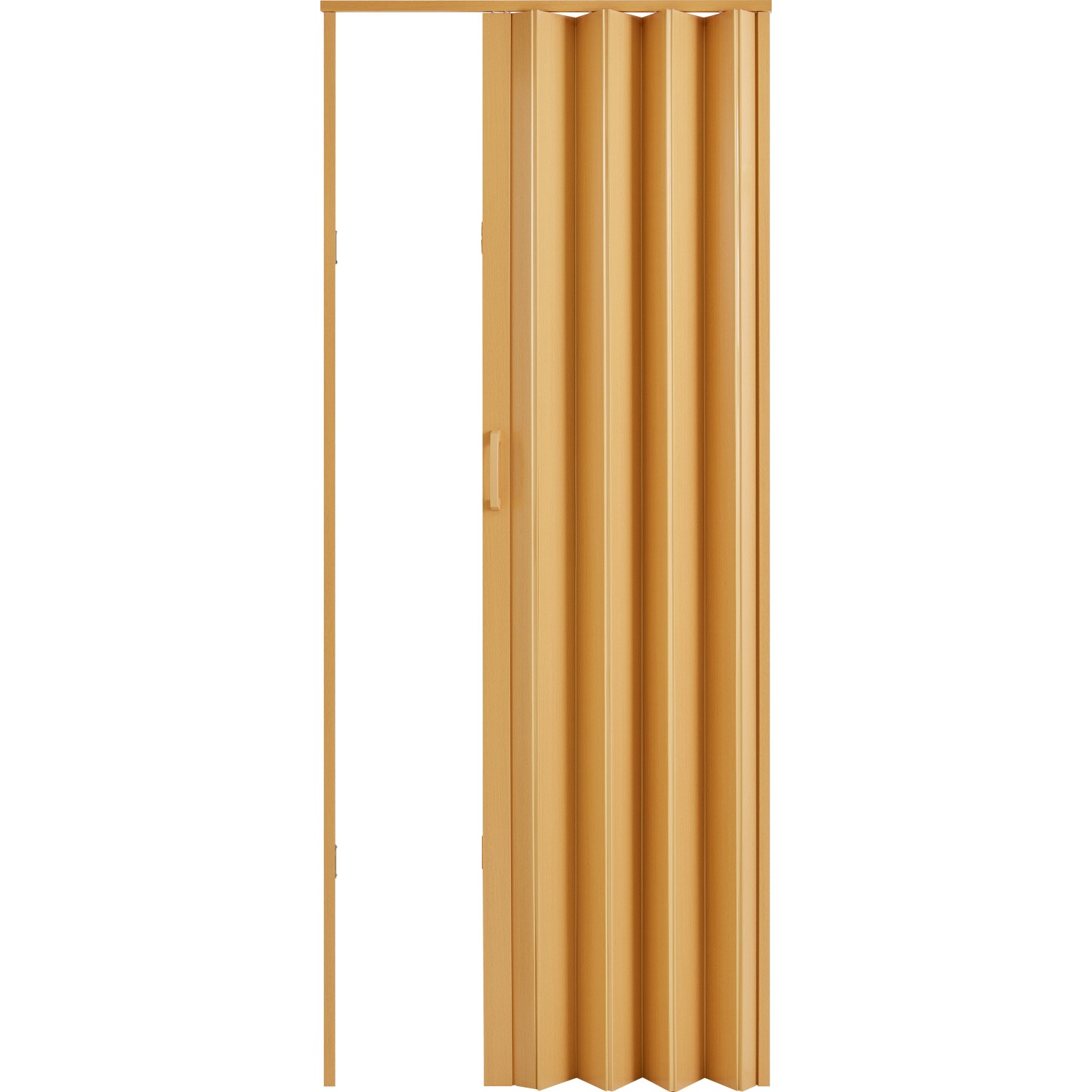 Buche Falttür, 82x203 cm, platzsparend für Innentüren.