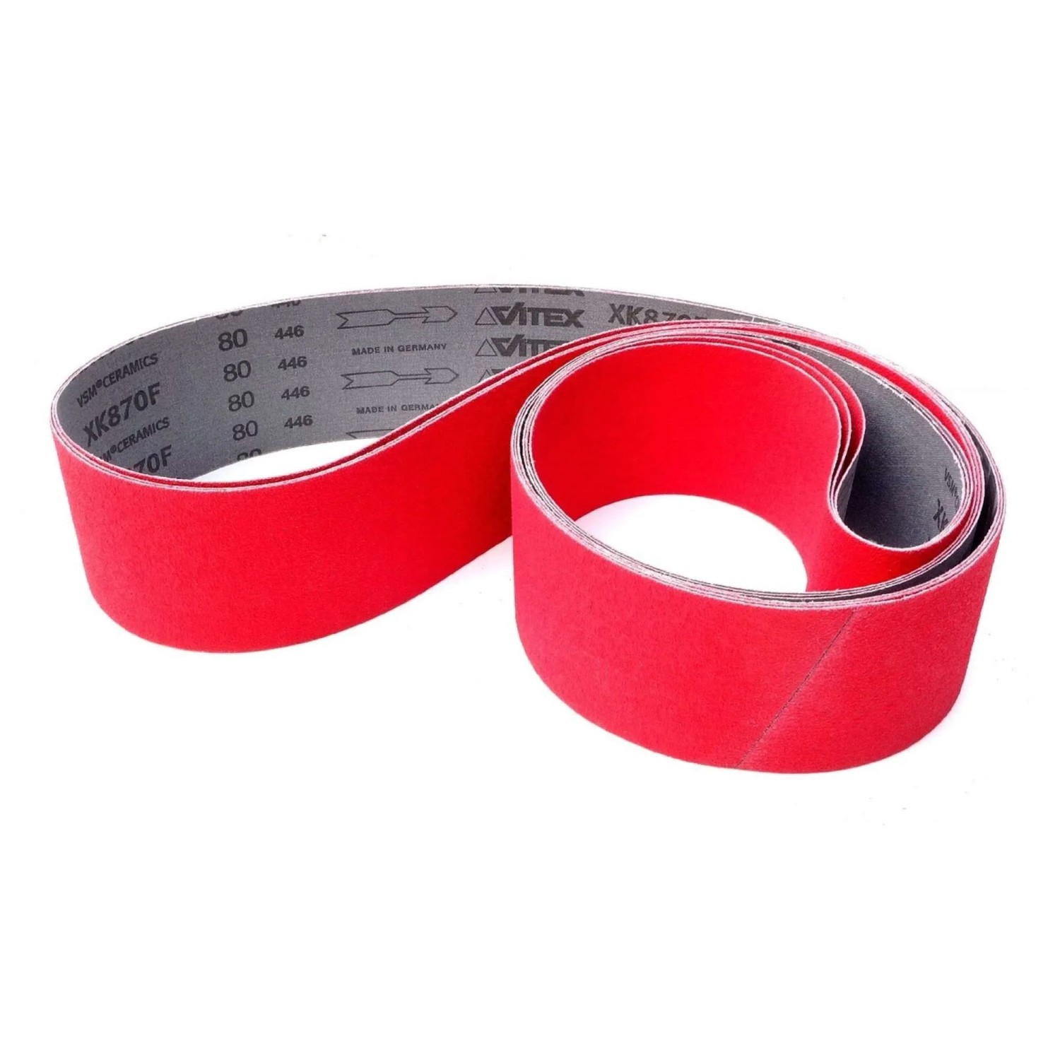 VSM Schleifband 75x2000 mm Korn 100 - 3 Stück