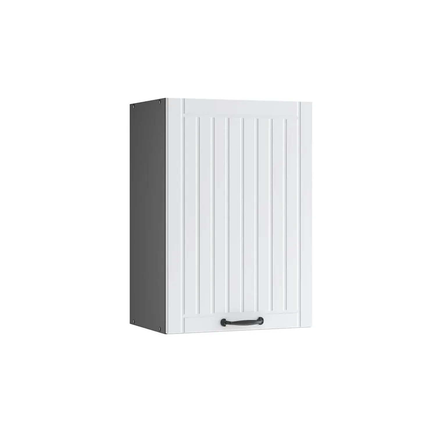 Vicco Hängeschrank Fame-Line Hängender Küchenschrank Weiß Landhaus Anthrazit 50 cm
