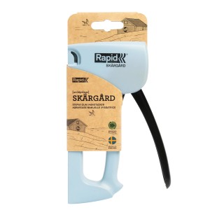 Rapid Handtacker R53 Skärgård, blauer Tacker für Feindrahtklammern.