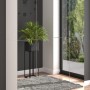 Inn.Furn Schuhschrank Weiß 122 cm mit 8 Spiegeltüren SystemX_3
