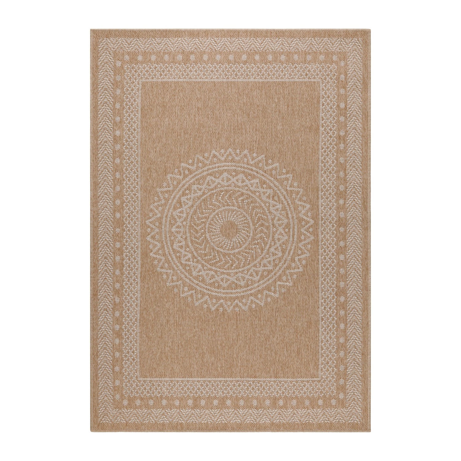 Ayyildiz Outdoor-Teppich Dhaka 8714 Beige 80 cm x 250 cm günstig online kaufen