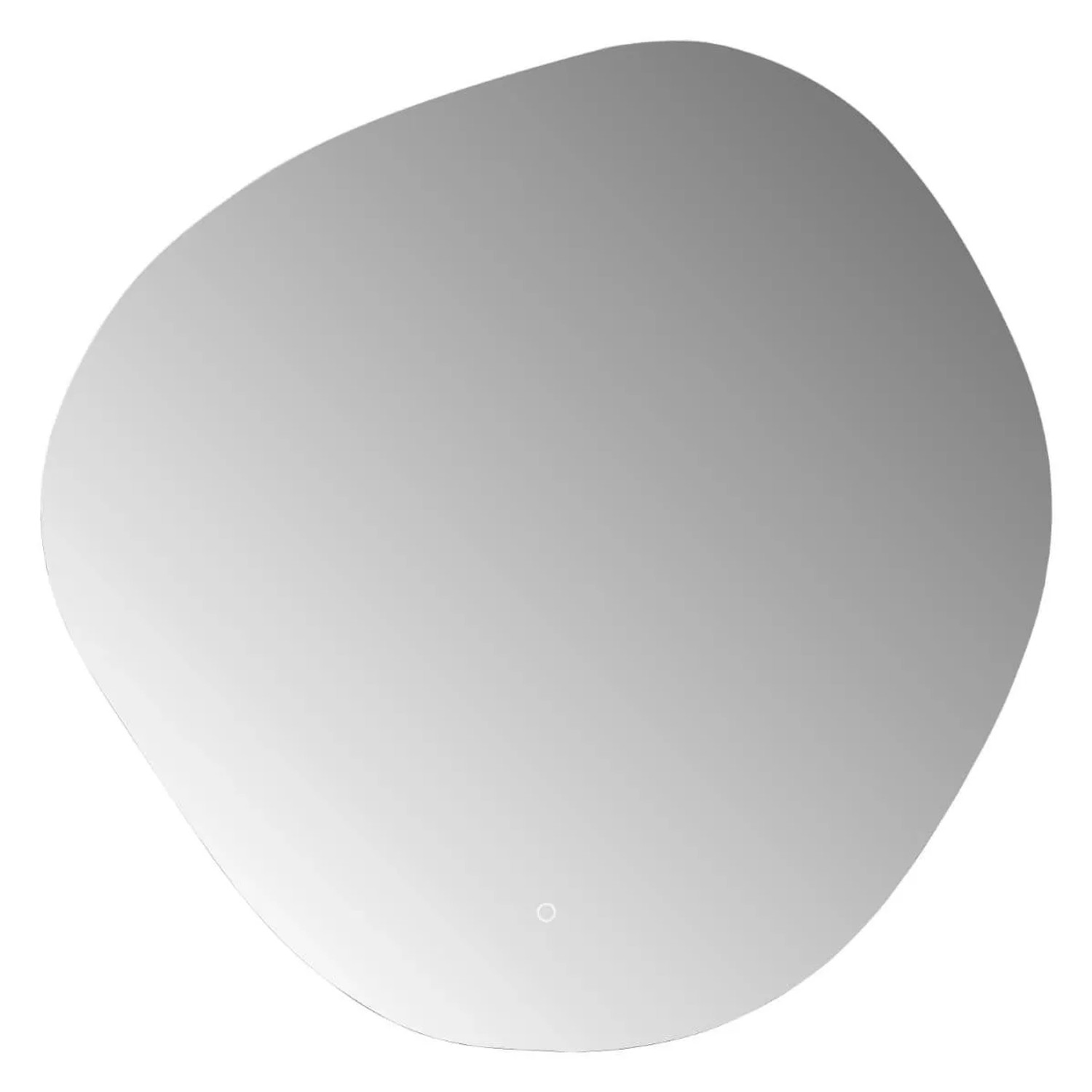 Swiss Aqua Technologies Wandspiegel Organisch Asymmetrisch Touch mit LED-Beleuchtung 80x80CM IP44 4000K
