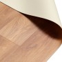 PVC-Bodenbelag Turin in Naturholz-Optik, gerollt dargestellt.