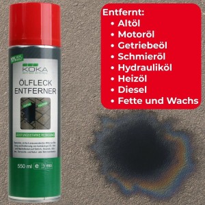 KOKA Ölfleck Entferner Spray 550ml