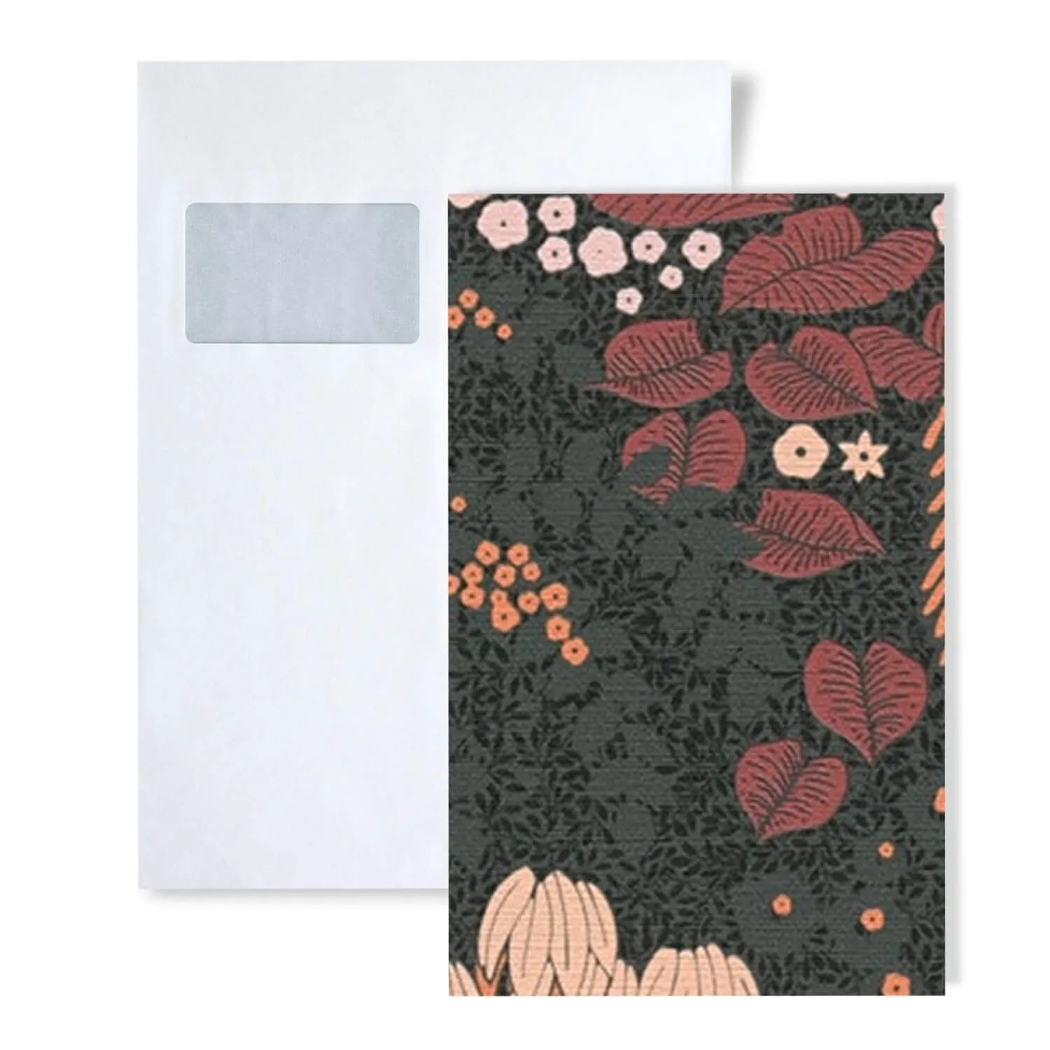 PROFHOME S-393504-GU DIN A4 Muster der Floralen Tapete 1 Musterstück