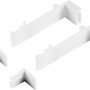 OBI Easy Fix N5 Klemmträger für Rollos, 2er-Set zur einfachen Montage ohne Bohren.