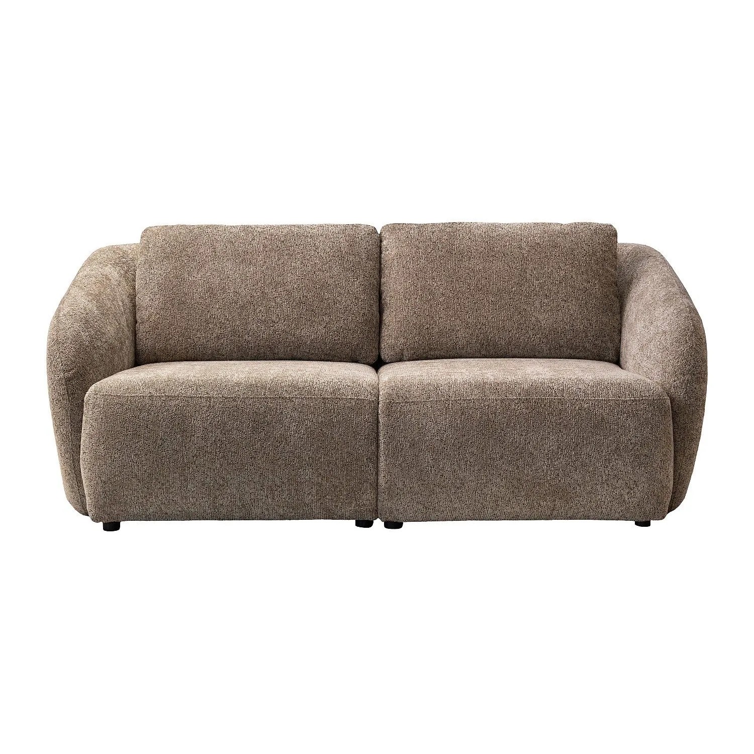 Vente-unique Sofa Ohne Schlafmöglichkeit Liruno Taupe 200 cm