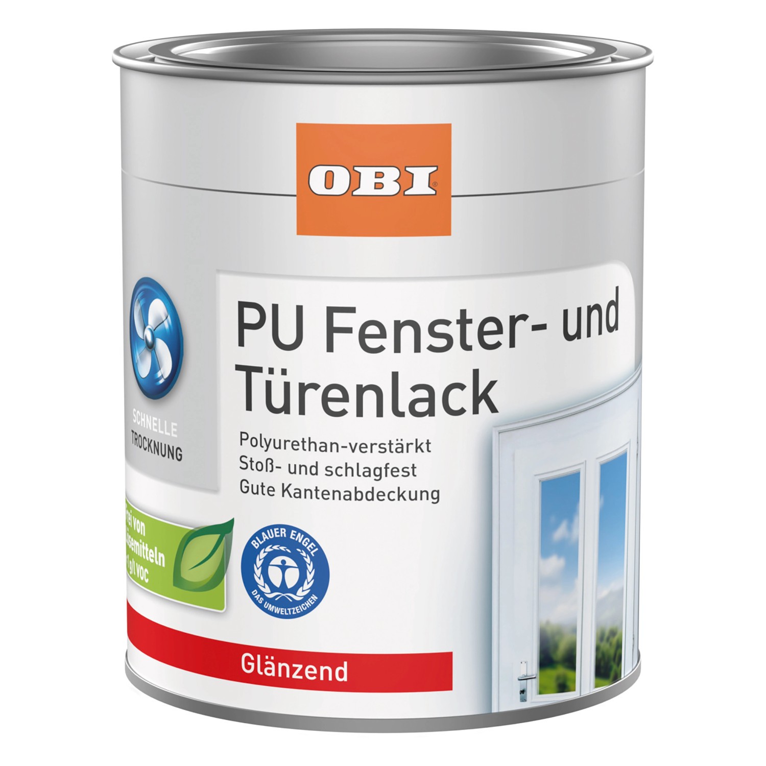 OBI PU Fenster-und Türenlack RAL 7016 Anthrazit glänzend 750ml günstig online kaufen