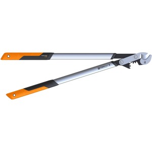 Fiskars Amboss-Getriebeastschere PowerGear LX99-L für Äste bis 55mm Durchmesser.